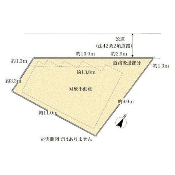 大田区大森東２丁目 間取図