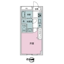 シャンブル富ヶ谷 間取図