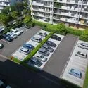 府中グリーンハイツ4号棟 駐車場