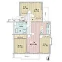 港南台せきれい２号棟 93.12m2の4LDK