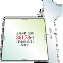 東大和市湖畔１丁目 区画図