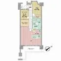 パークホームズ調布桜堤通り 2SLDKへと間取り変更可能です(別途リフォーム費用がかかります)