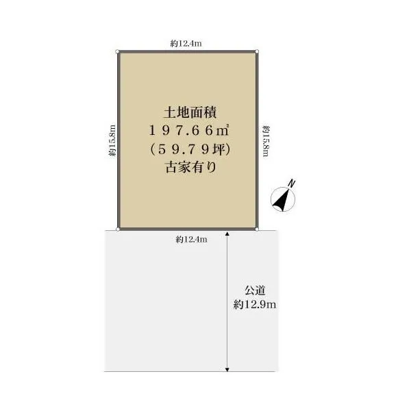 芦屋市緑町 間取り図