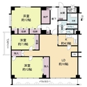 スターハイツ住吉川 間取図