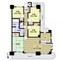 ライオンズシティ大曽根 間取図