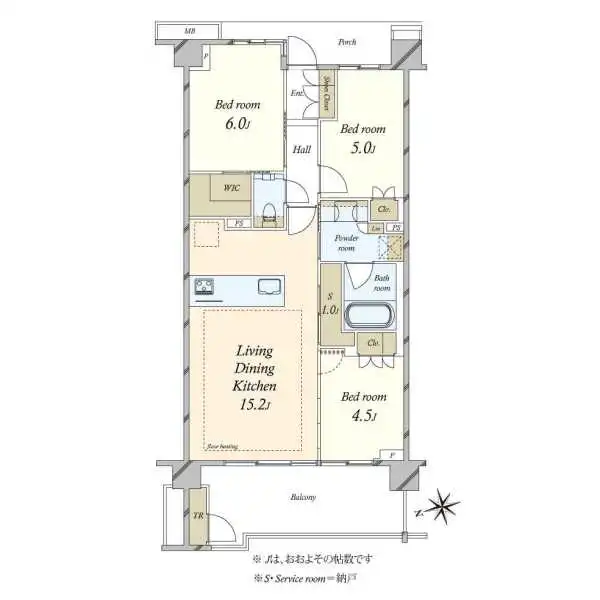 プラウド杉並方南町 間取図