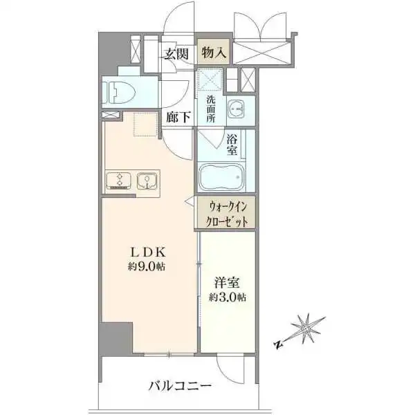 ソルティア藤沢鵠沼 間取図