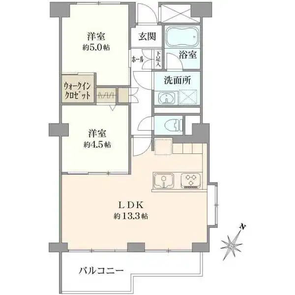 東向島サニーホームズ 間取図
