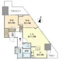 プラウドタワー東池袋ステーションアリーナ 間取図(平面図)