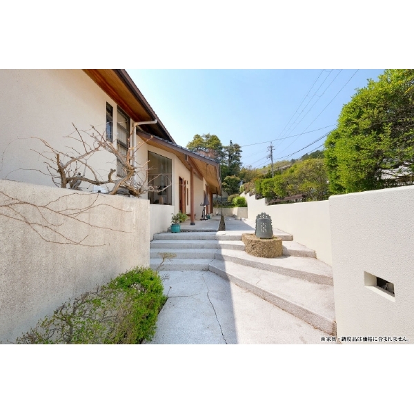 京都市右京区鳴滝音戸山町 外観アプローチ