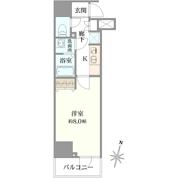 ＲＥＸＺＹ　ＫＩＹＯＳＵＭＩ　ＳＨＩＲＡＫＡＷＡ 間取図