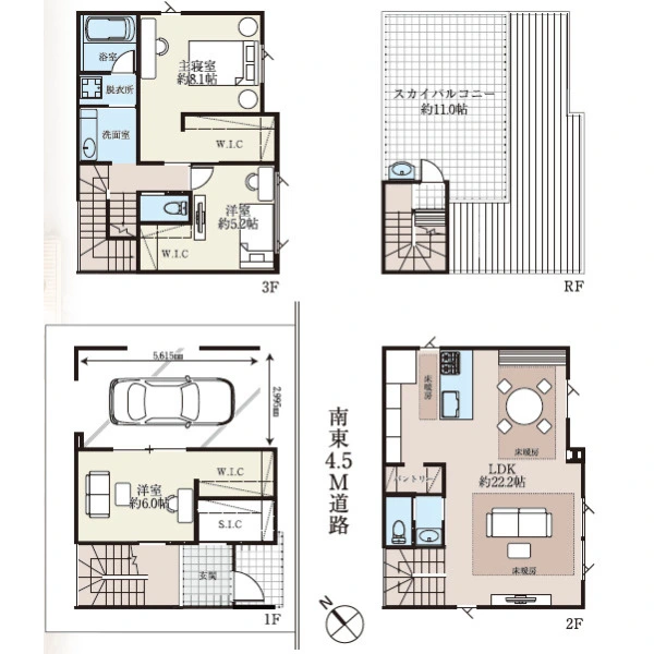 江戸川区西葛西４丁目 間取図