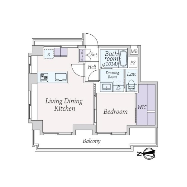 セブンスターマンション北沢 間取図