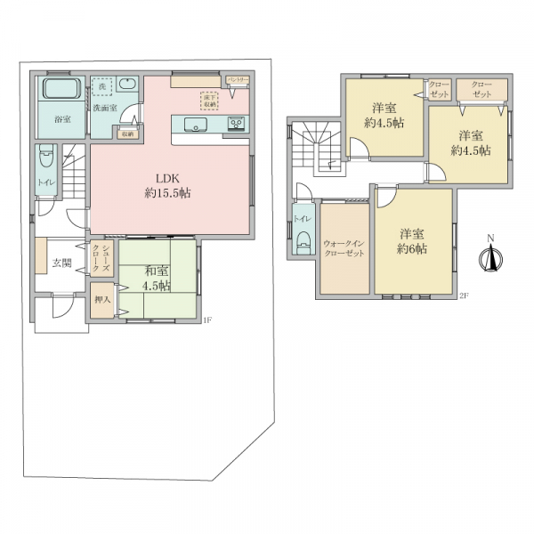 東大阪市吉田4丁目 間取図