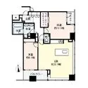 淀屋橋アップルタワーレジデンス 間取り図