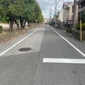 松戸市六高台３丁目 北側約8.0ｍ、北西側約8.0ｍ公道角地