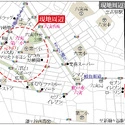 松戸市六高台３丁目 現地案内図