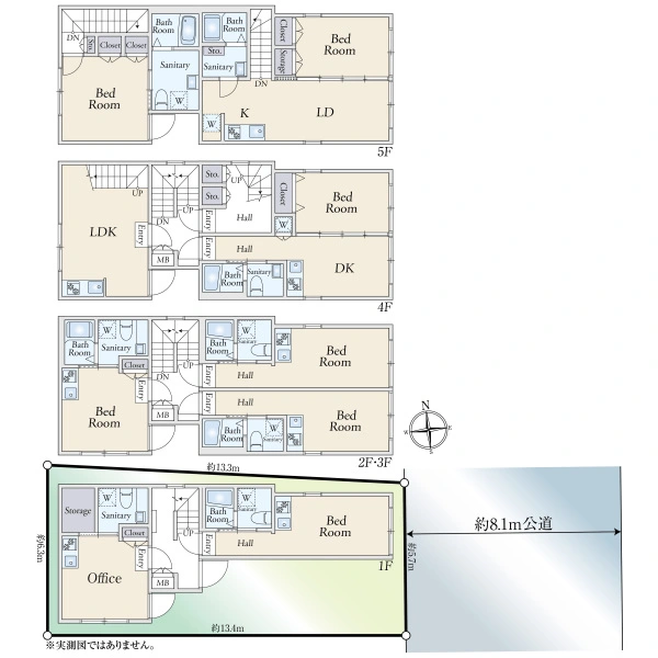 ゴールドシティ江戸川橋 間取図