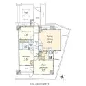 クレッセント仙台坂パークサイド 間取図