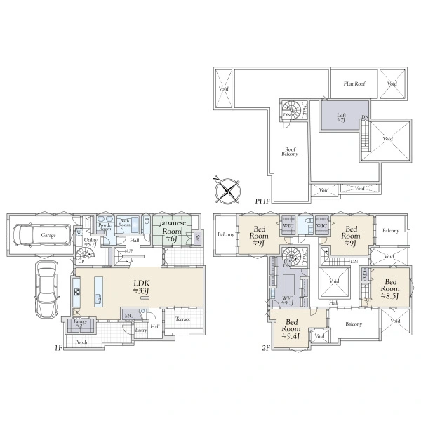 杉並区荻窪４丁目 間取：5LDK、建物価格：5,500万円、建物面積：237.63平米