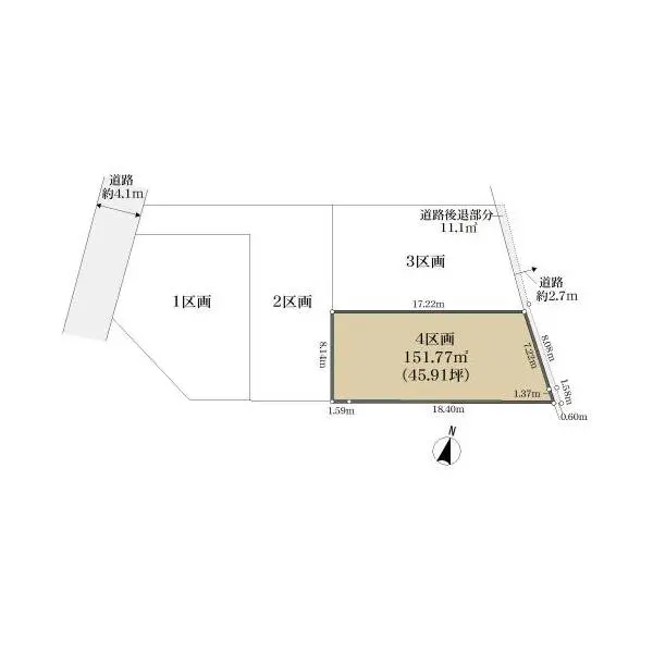 川崎市宮前区西野川３丁目 間取図