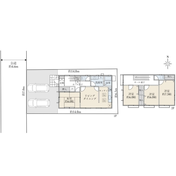 台東区池之端４丁目 間取図