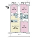 ライオンズプラザ稲毛海岸 間取図