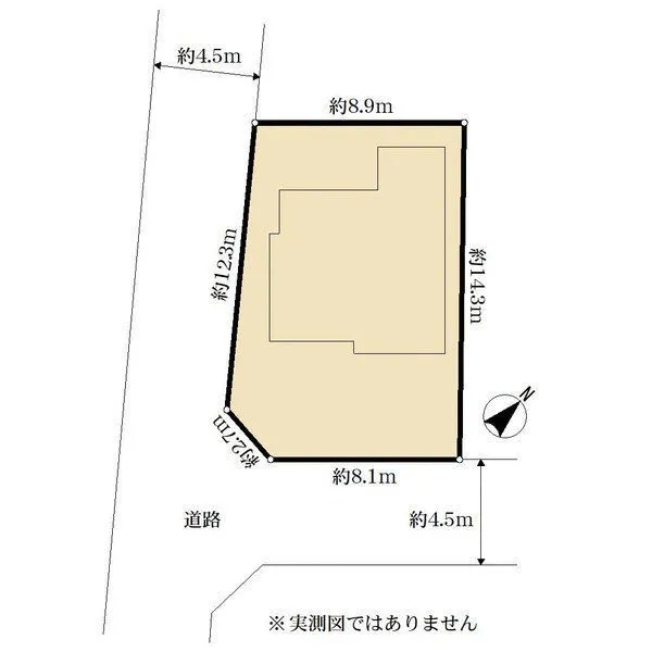 横浜市瀬谷区二ツ橋町 区画図