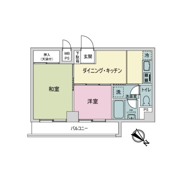 ニックハイム鶴見中央ビル 間取図