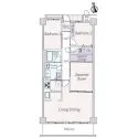 ライオンズマンション西宮高座Ｄ棟 間取図