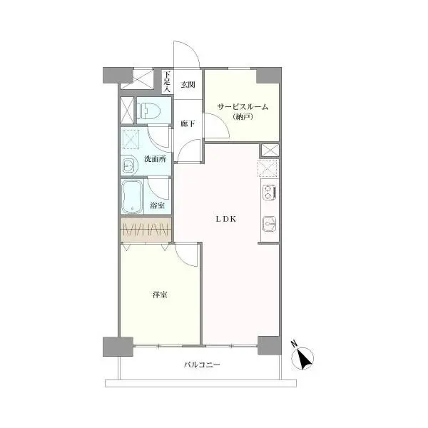 ライオンズマンション上板橋 間取図