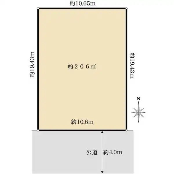 八尾市東山本新町４丁目 間取図