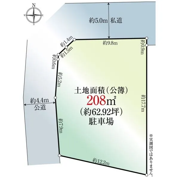 知立市牛田町東前 間取図