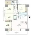 シティライフ中区正木 間取図