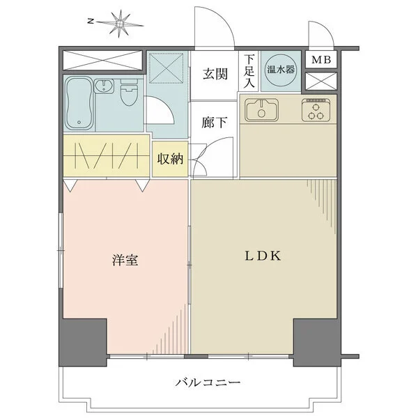 赤門ロイヤルハイツ 間取図