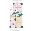 藤和ライブタウン上御影 間取図