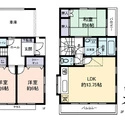 葛飾区柴又４丁目 間取図