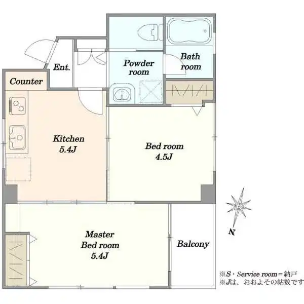 笹塚マンション 間取図