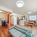 グランドメゾン仙川 洋室(3)の引戸を解放するとリビングと一体で利用できます