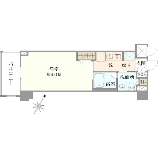 フェニックス飯田橋 間取図