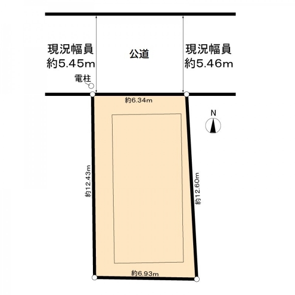 江戸川区東小岩６丁目 区画図