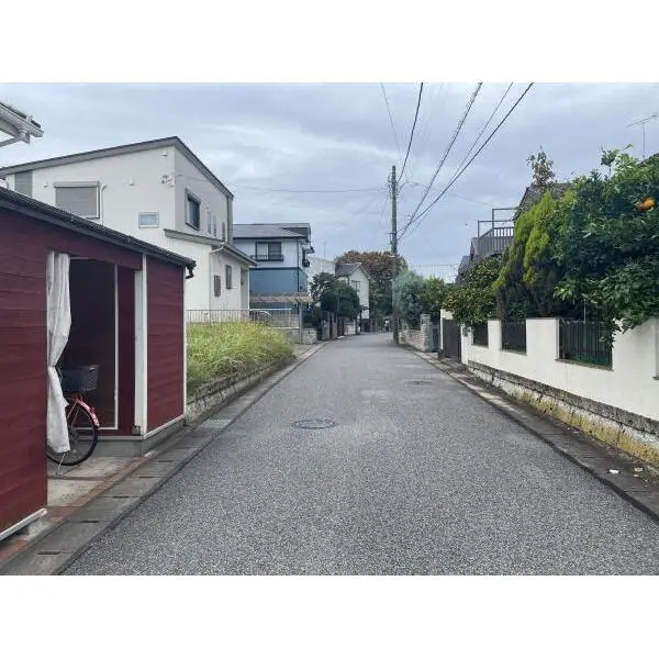 千葉市花見川区作新台１丁目 前面道路