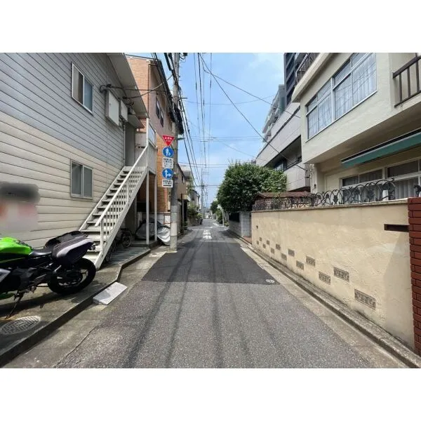 文京区春日2丁目 前面道路