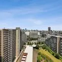 ニュートンプレイスサウスコート 遮るものもなく開放感あふれる景色です