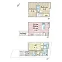 荒川区西日暮里３丁目 間取図