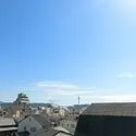 プレサンスロジェ京都烏丸五条 バルコニーからは京都タワーが望めます。