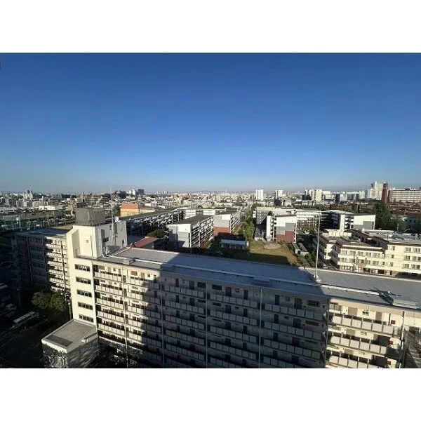 ロイヤルアーク甲子園フローレス 北東側を望む眺望写真です。