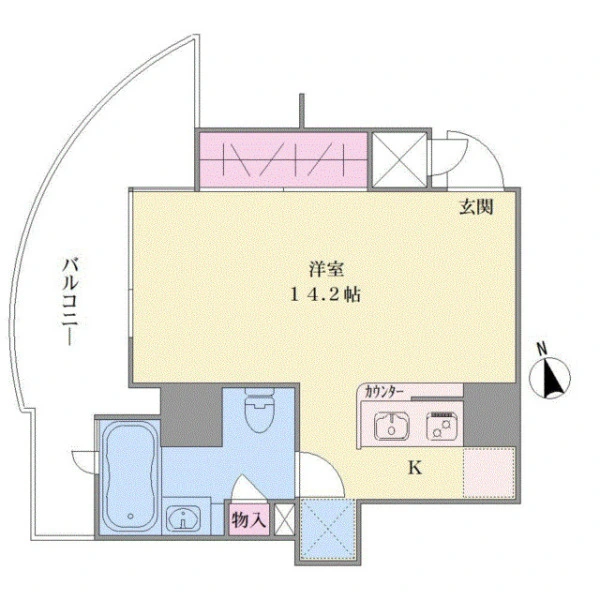 レグノ大森 間取図
