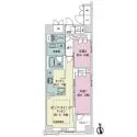 サンメゾン京都堺町通ザ・テラス 間取図