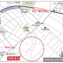 松戸市松戸新田 現地案内図
